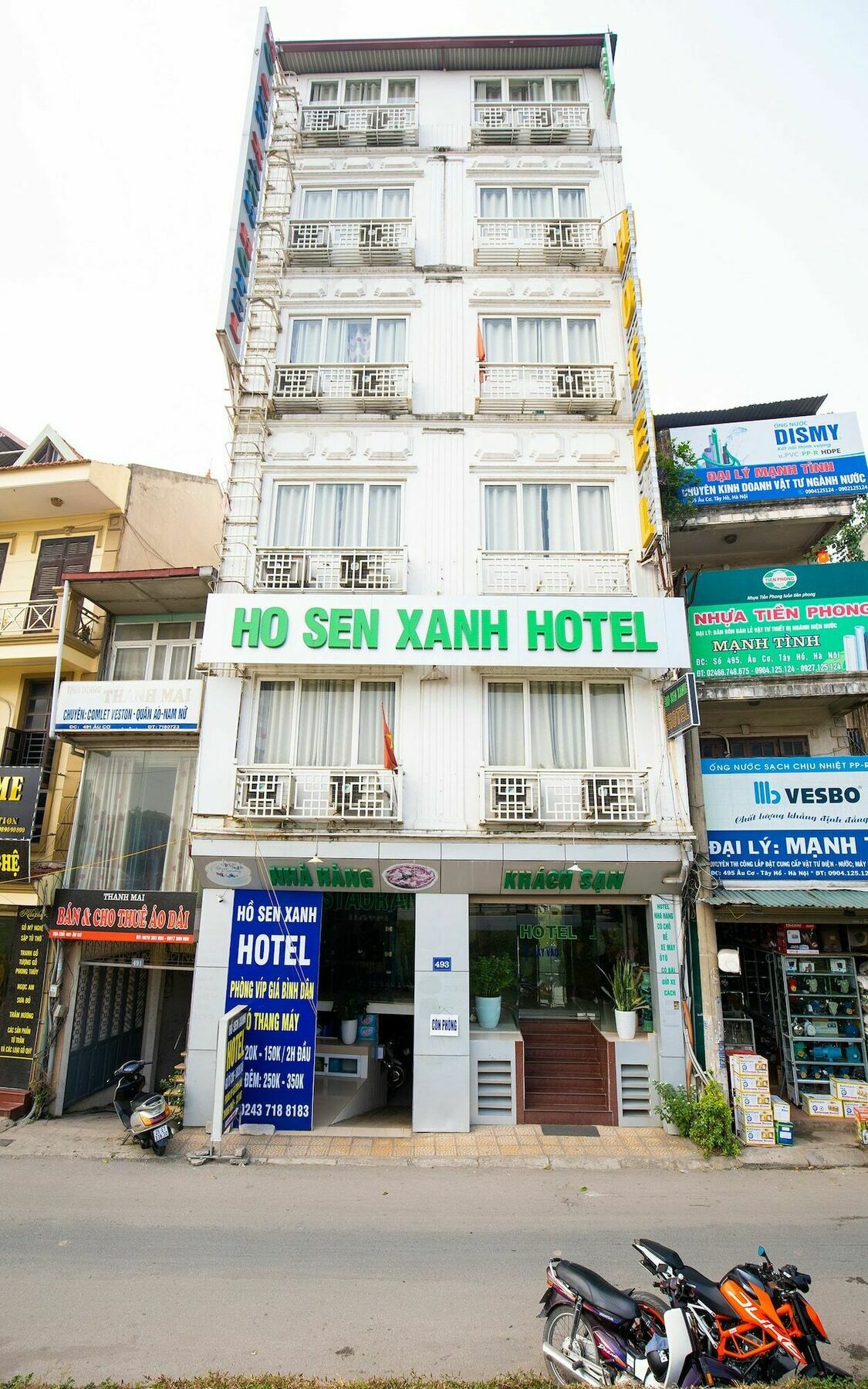Ho Sen Xanh Hotel Hanoi Buitenkant foto